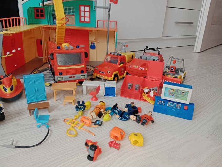 Strażak Sam remiza i akcesoria