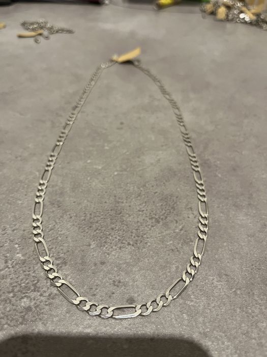 Srebrny lancuszek srebro splot figaro 925