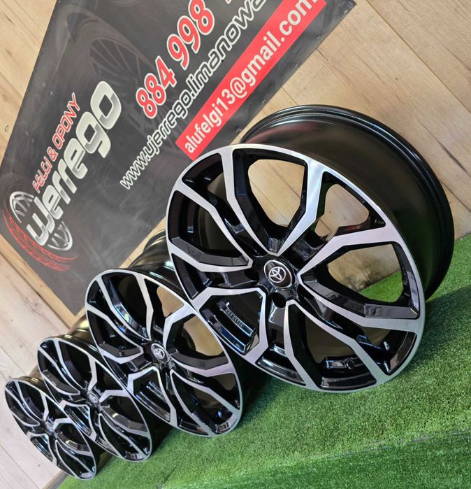 NOWE ALUFELGI TOYOTA 19x5x114,3 - Auris,Corolla,Ch-r,Camry,Prius+,Rav4