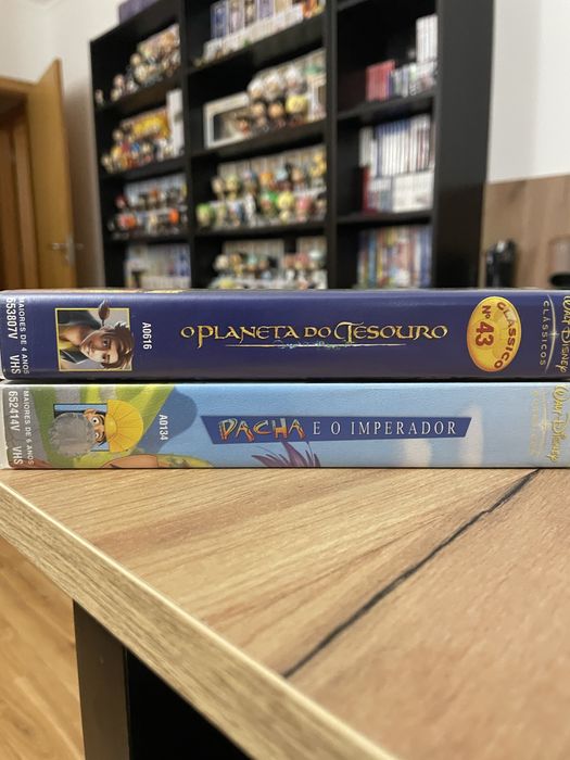 Conjunto VHS disney