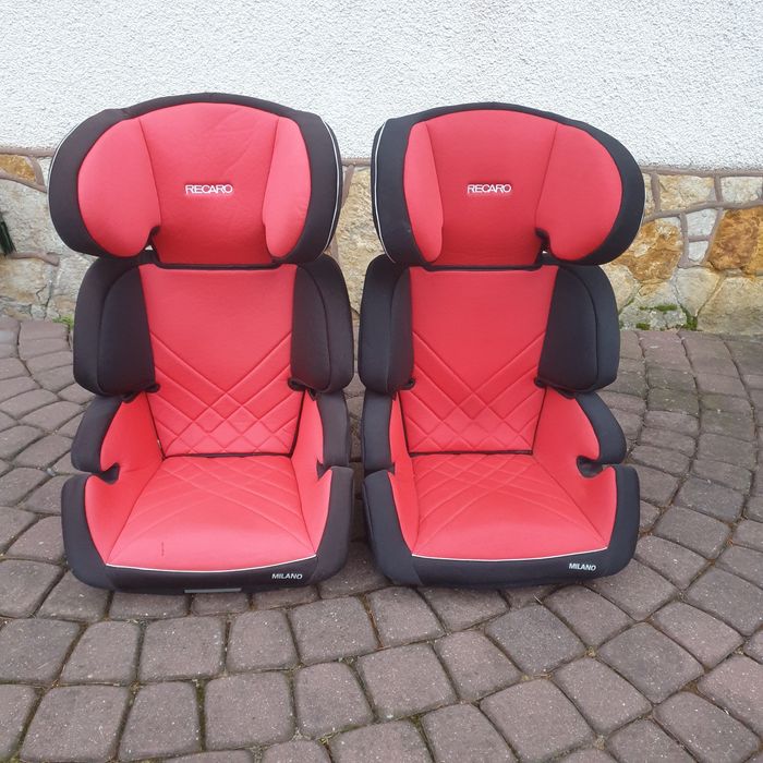 Recaro Milano Seatfix Red fotelik samochodowy Isofix 15-36 kg