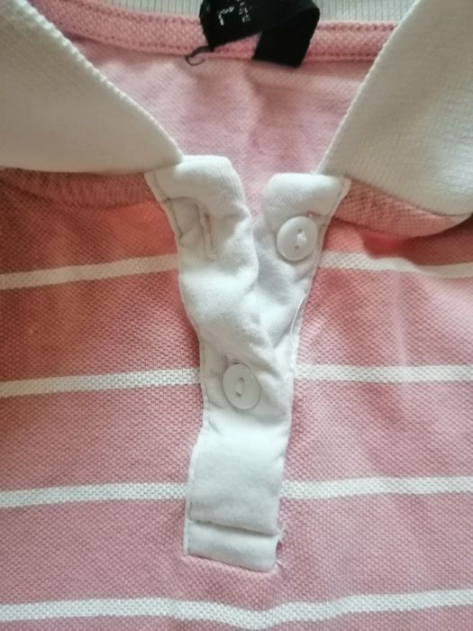 Różowe polo sinsay