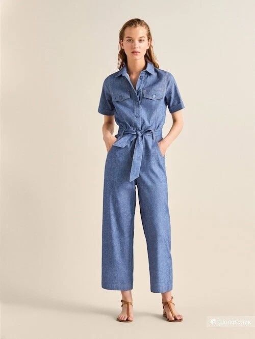 Комбинезон Massimo Dutti в составе лён