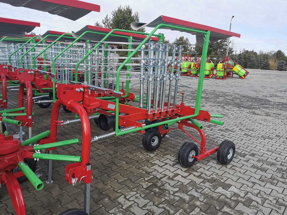 Zgrabiarka Karuzelowa Promar 3,5m 4,1m Tandem, wałek dostawa gratis