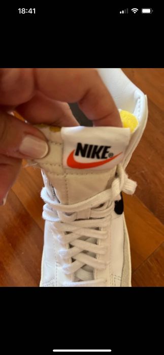 Ténis Nike 37,5 usados uma vez