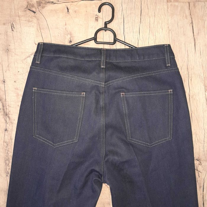 Granatowe spodnie jeansowe szwedy Asos 30/32 nowe kant