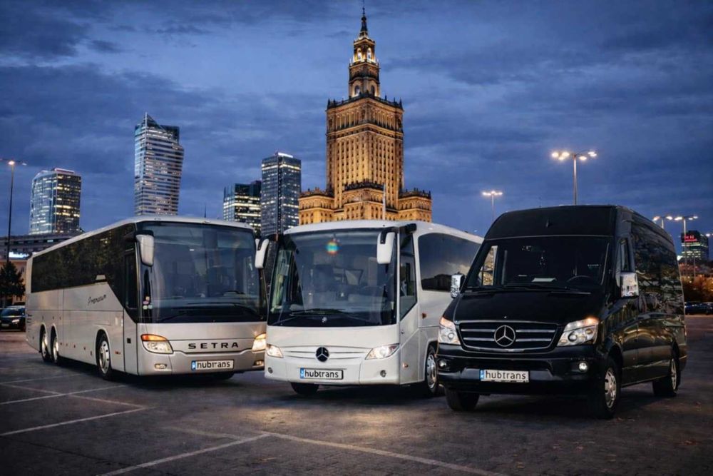 Wynajem busów autobusów bus autokaru przewóz osób przewozy pracownicze
