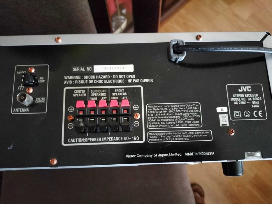 Wzmacniacz JVC  stereo