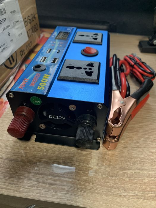 Інвертор (перетворювач напруги) 500W