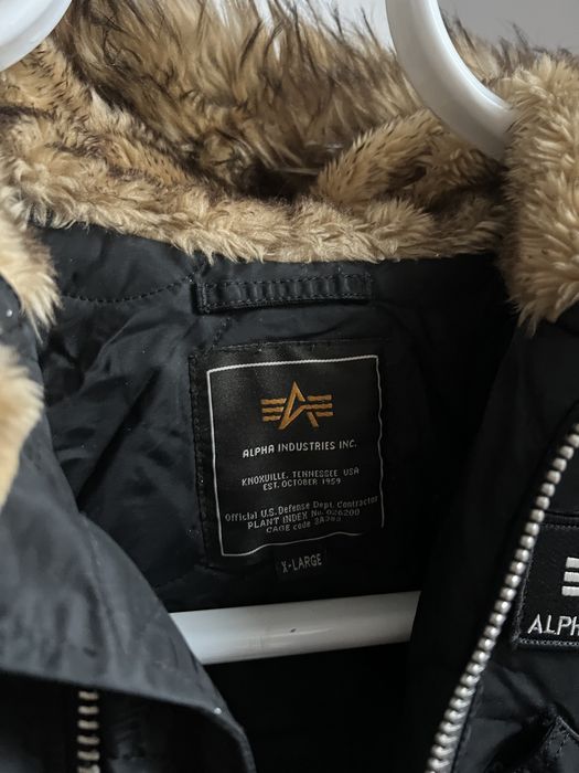 Alpha Industries 45P Hooded kurtka bomber