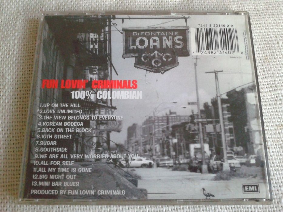 Fun Lovin' Criminals - 100% Colombian CD