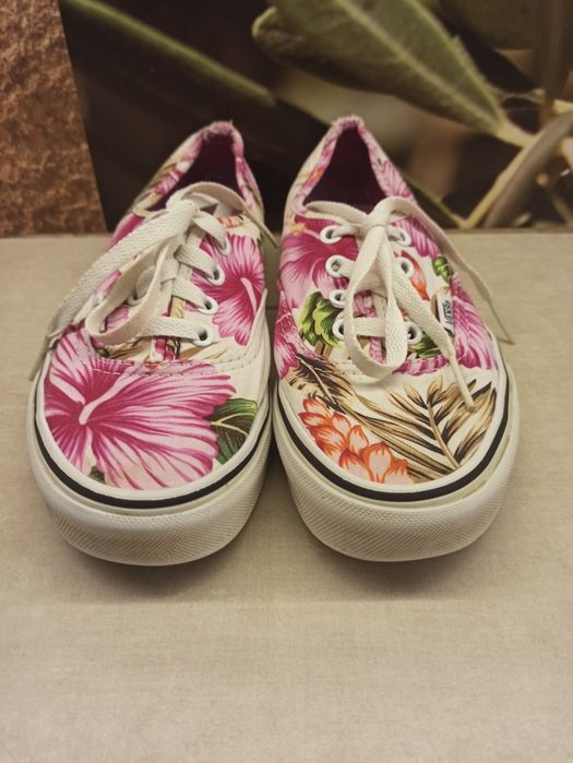 VANS trampki w kwiaty rozm.36