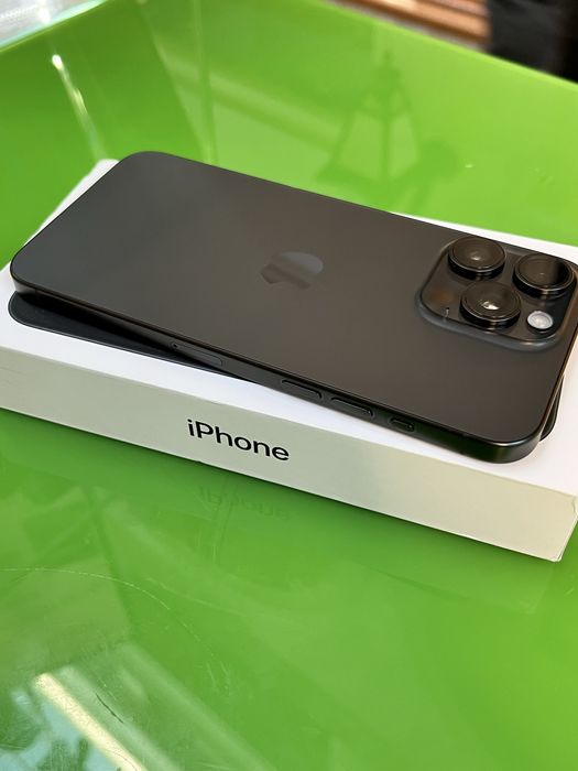 Магазин! iPhone 15 Pro Max 256gb Black Neverlock! Гарантія! Обмін!