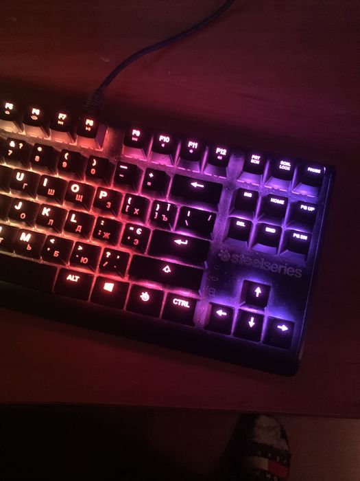 Клавиатура игровая steelseries apex m750 tkl qx2