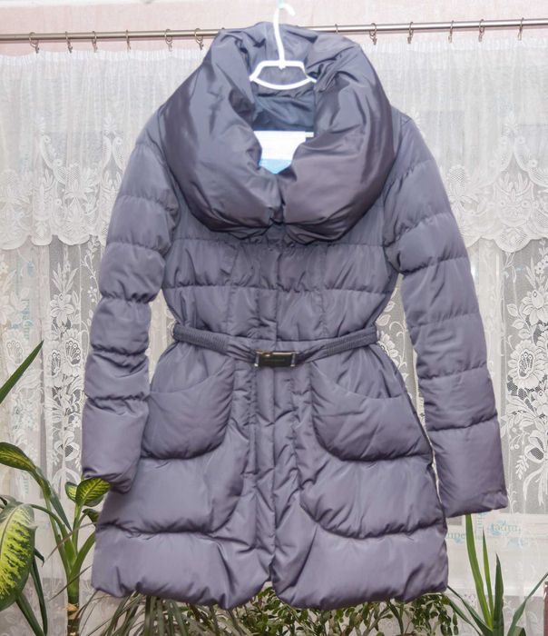 Стильный Итальянский пуховик. Натуральный Пух 100%. Оригинал.