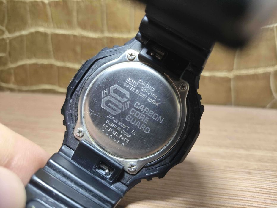 Оригінальний годинник Casio G-Shock GA-2100-1A1ER (CasiOak)