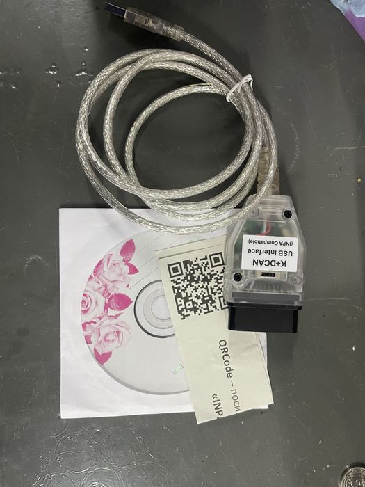 K+DCAN Діагностика бмв Е серії K+DCAN