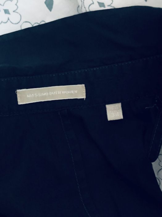 Top camiseiro preto massimo dutti