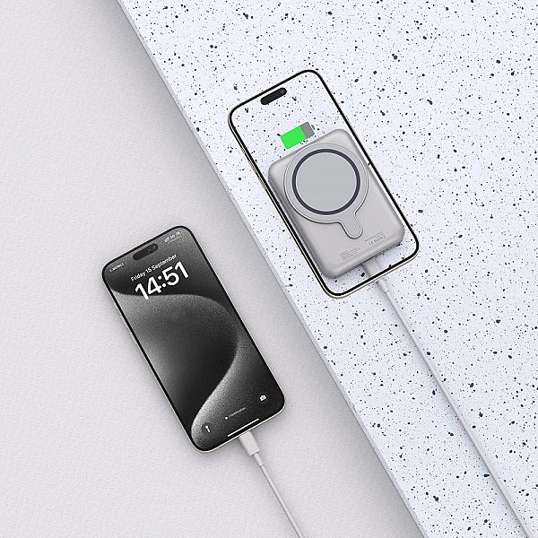 Tech-Protect Pb11 Lifemag Magsafe Power Bank 10000Mah Titanium