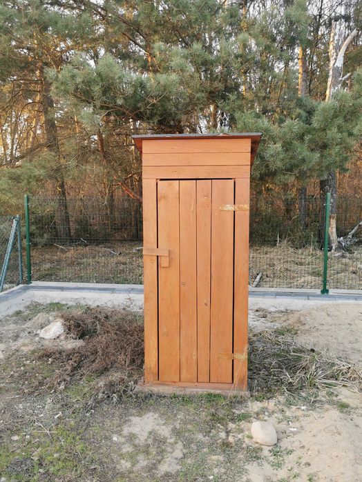 Sprzedam drewniana toaleta Ogrodowa, WC na budowę działkę, wychodek
