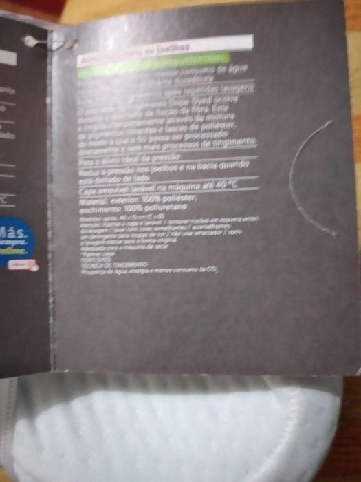 Almofada ergonómica marca Livarno