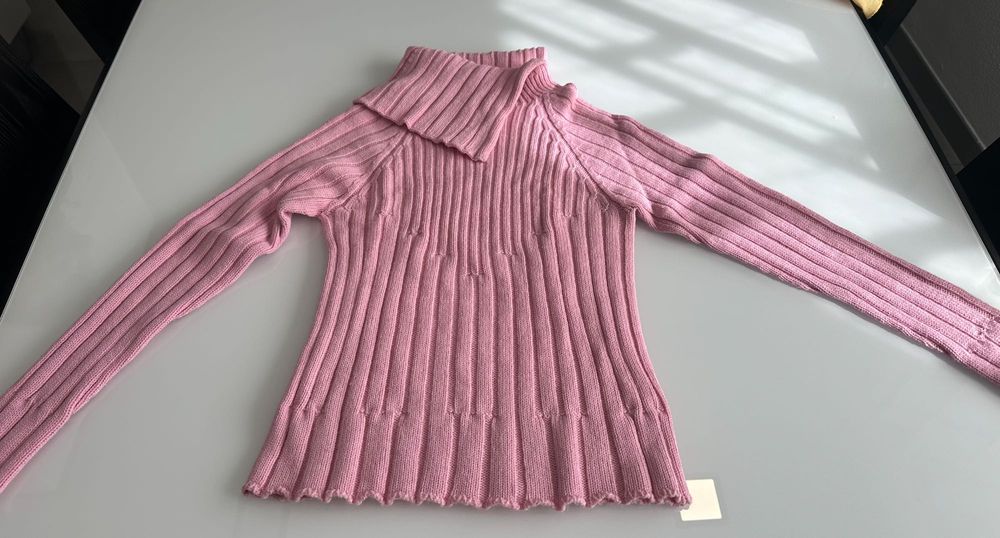 Camisola Rosa S quente