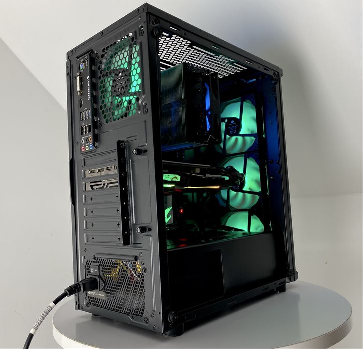 KOMPUTER GAMINGOWY RYZEN 5 2600X GTX 1660SUPER 16GB ram SSD NVMe argb wysyłka!