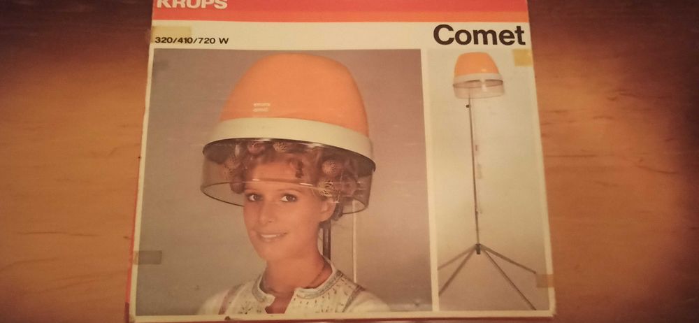 Suszarka hełmowa KRUPS Comet vintage retro