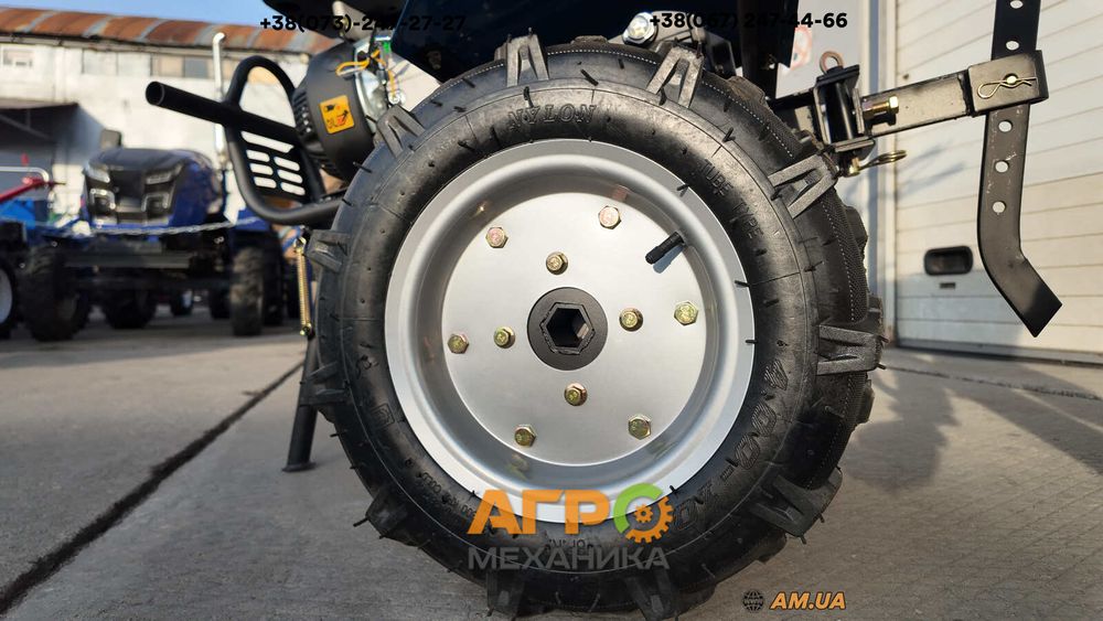 Мотоблок ДТЗ 570БН-К (7 к.с. бензин)! Колеса 4.00-10 + 3+1 передачі!