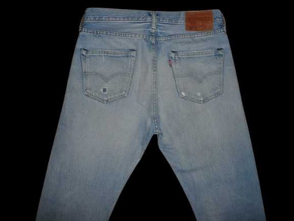 Spodnie dżinsy LEVIS 501 CT W30/L32=41,5/106cm jeansy