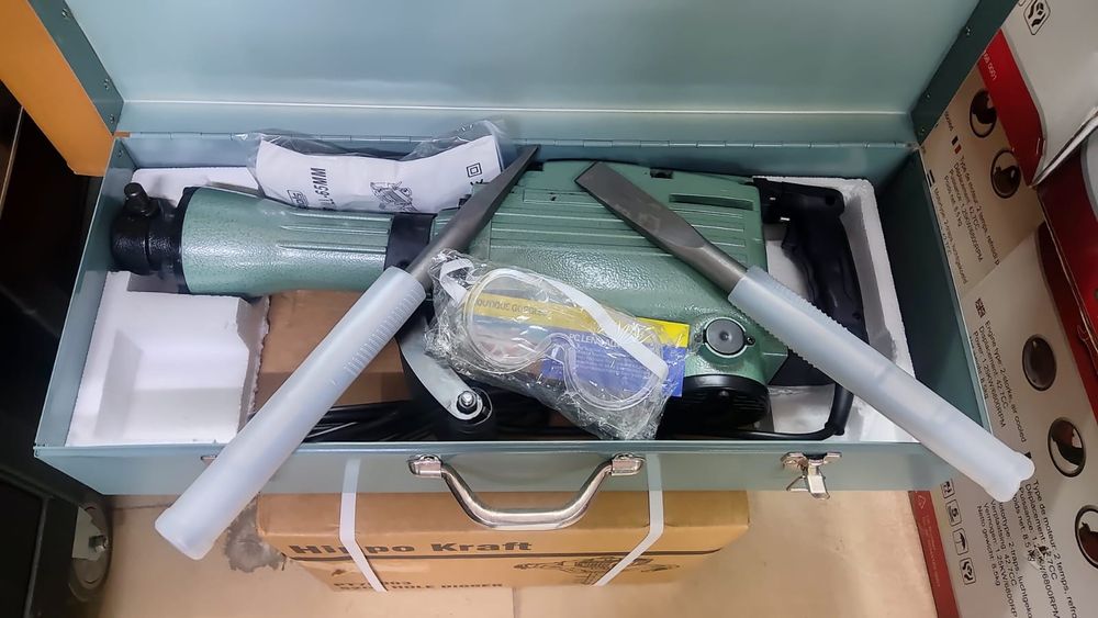 Martelo Demolidor Pneumático Elétmctrico 2200W