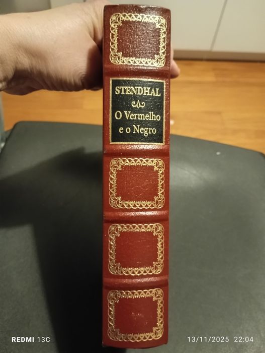 Livro " O vermelho e o negro"