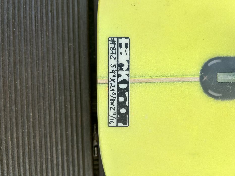 Prancha de Surf Backdoor 5’9