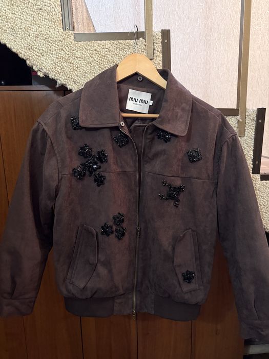 Куртка Бомбер Miu miu