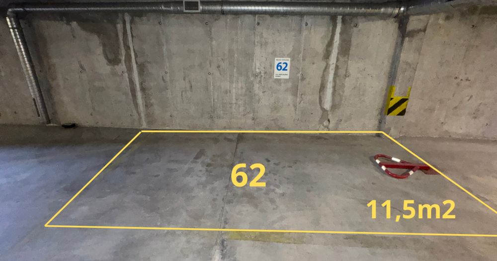 Miejsca parkingowe w garażu podziemnym 500m od morza