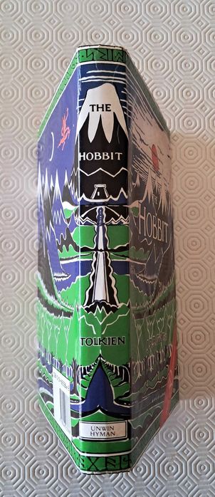 J R R Tolkien - The Hobbit – Edição Comemorativa 50.º Aniversário (1987) | Capa Dura + Sobrecapa