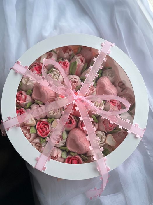 Подарунок на 8 березня, зефирный букет, зефір, зефир, зефірні квіти