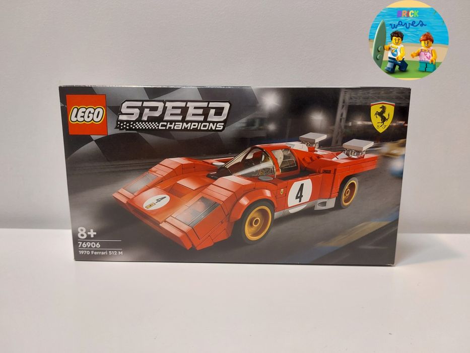 ENVIO GRATIS-LEGO 76906 Ferrari 512 M 1970 (Speed Champions)