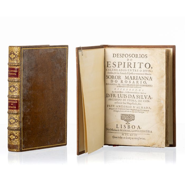 Livros - Almada; Fr. Antonio de - Desposorios do Espirito