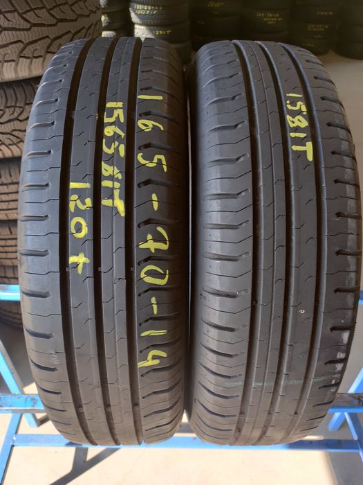 165/70r14 Continental ContiEcoContact5 z 2015r około 6,5mm