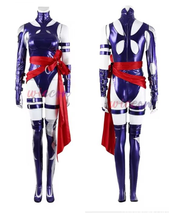 Косплей костюм Psylocke з гри Marvel Rivals