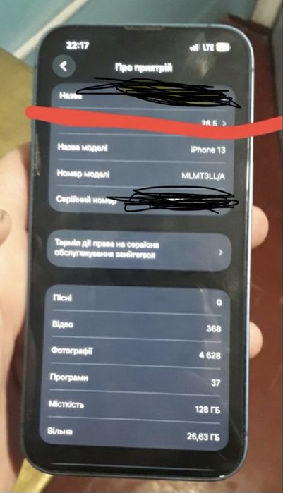 Продам Iphone 13 термінова продажа