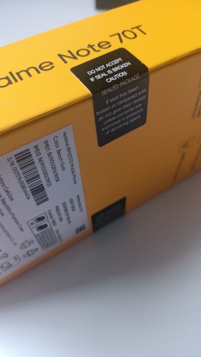 Smartfon Realme Note 70T