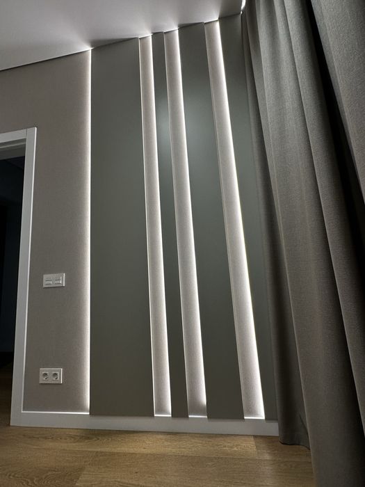 Стінові панелі (Дерево, МДФ, ДСП, тканина) стенновые панели