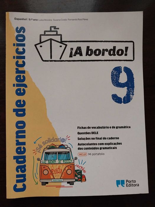Manual e caderno de atividades Espanhol ¡A bordo! 9