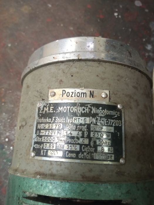 Silnik elektryczny jednofazowy