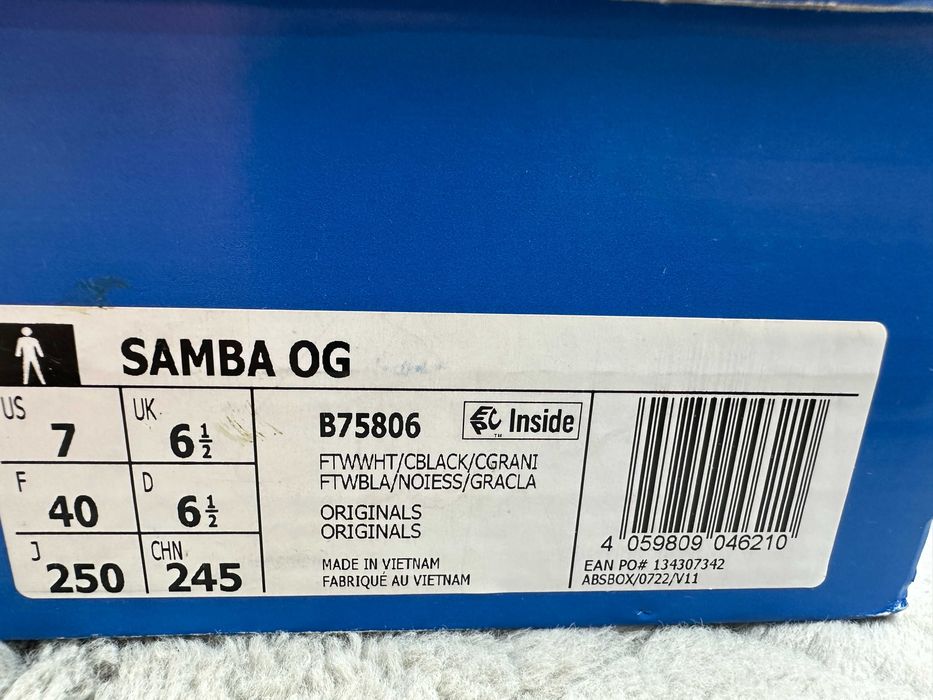 Adidas Samba OG 40 buty trampki skórzane