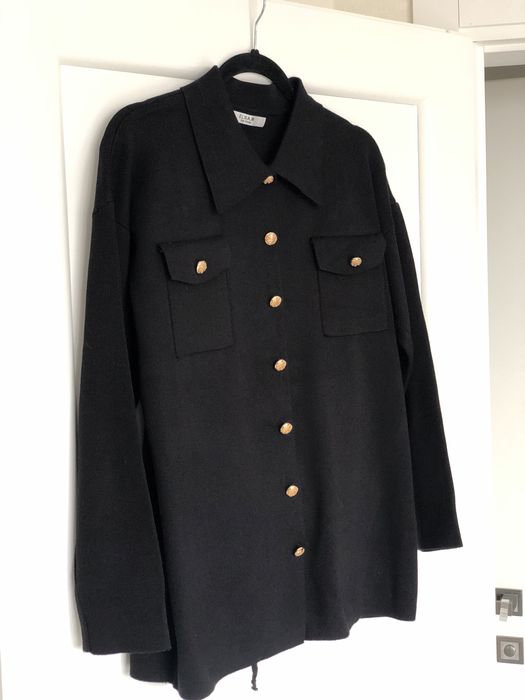 Трикотажний вʼязаний костюм з брюками палаццо (широкими штанами)