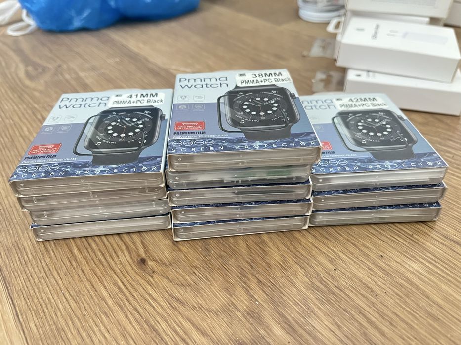 Чохол на Apple watch 38 мм 40 41 42 44 мм, гідрогелева плівка