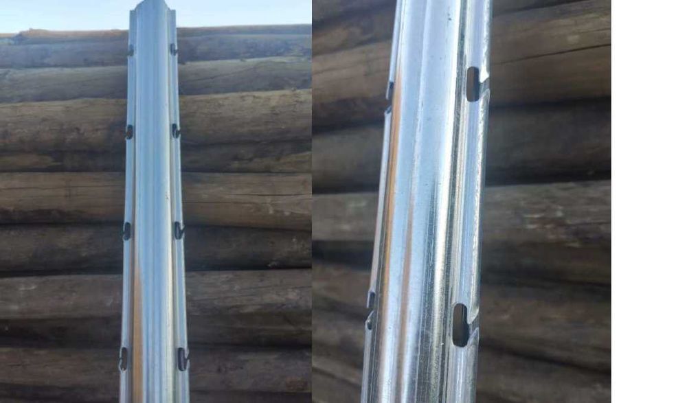 Últimos POSTES METÁLICOS Galvanizados Agricultura - APROVEITE!!!